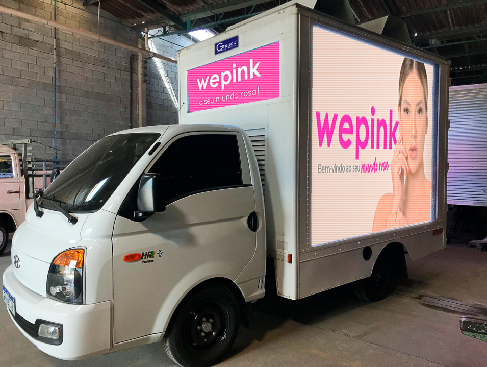 parceria com a wepink